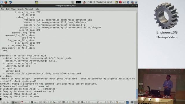 Expanding DevOps tools with MySQL Utilities - PyCon SG 2015 смотреть онлайн