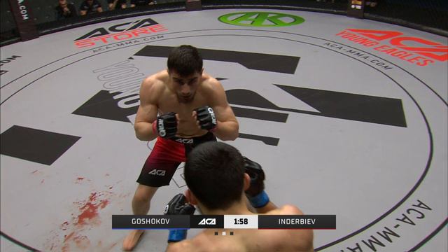 Hур-Мухамед Гошоков Vs. Ислам Индербиев | Nur-Mukhamed Goshokov Vs. Islam Inderbiev | ACA YE 46