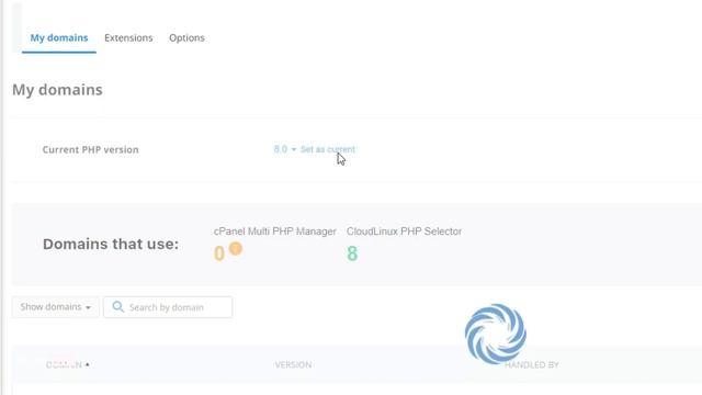 How to change the PHP Version via Cloudlinux Selector in cPanel смотреть онлайн
