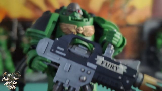 JoyToy Warhammer 40k Salamander Intercessors and Eradicators 1:18 scale action figure double bill! смотреть онлайн