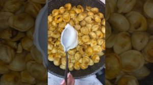 ЖАРЕНЫЕ ПЕЛЬМЕНИ в сливочном соусе ??