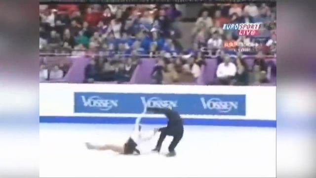 Ужасные падения фигуристов на льду
