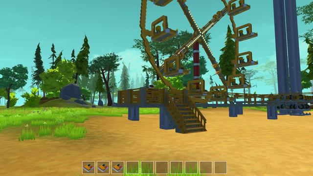 Scrap Mechanic - Ep. 33 - Ferris Wheel Amusment Park! - Let's Play Scrap Mechanic Gameplay смотреть онлайн
