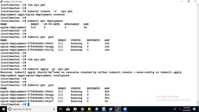 Kubernetes deployment example in hindi by Ramprakash Upadhyay смотреть онлайн