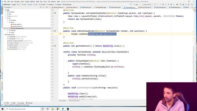 SQLite база данных || Создаем приложение "БЛОКНОТ" || Часть 2 смотреть онлайн