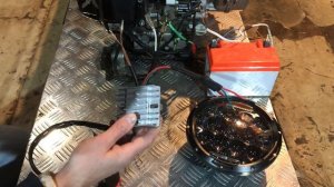 Как подключить фару и не только к мотобуксировщику (мотособака)