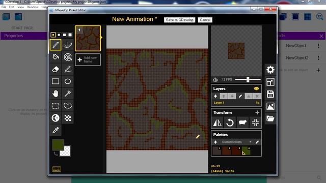 Gdevelop 5 Tutorial: how to make a simple platform game ( FREE Game Engine) смотреть онлайн