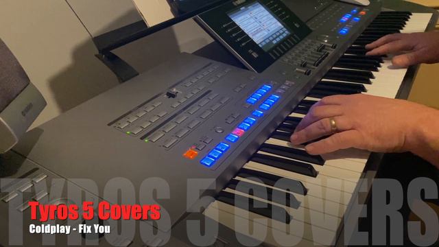 “Fix You” - Coldplay - Yamaha Tyros 5 Covers смотреть онлайн