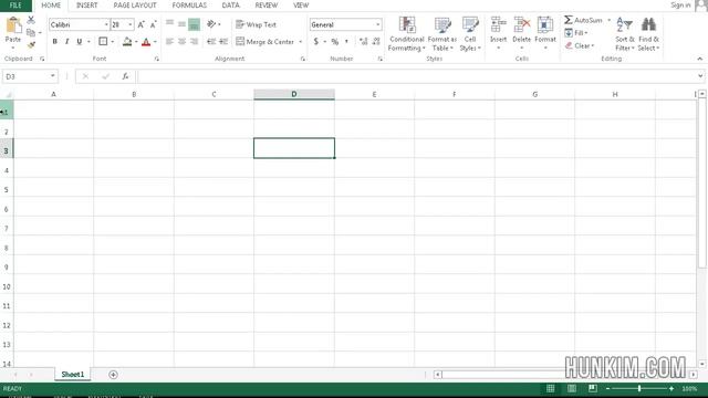 Excel 2013 Tutorial Basic Formatting Part 2 смотреть онлайн