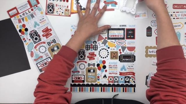 Scrapbook Tutorial | Echo Park | Magical Adventure 2 *6 layouts* Cutting Guide B смотреть онлайн