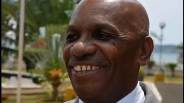 S.Tomé - Palácio do Povo - Presidente Jorge Carlos Fonseca com Pinto da Costa смотреть онлайн