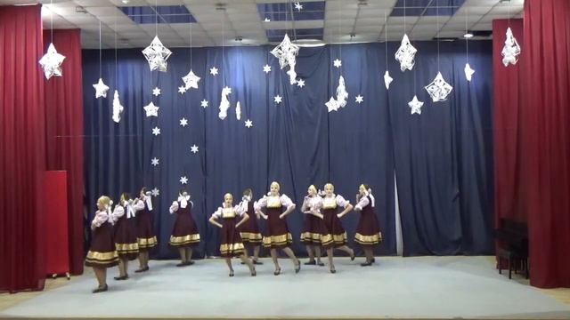 Хореографический коллектив "Искры" ДШИ Петровск "Девичий пляс" смотреть онлайн