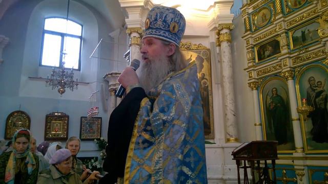 Проповедь протоиерея Игоря Латушко о Божией Матери и Её помощи нам (25 августа 2017) смотреть онлайн