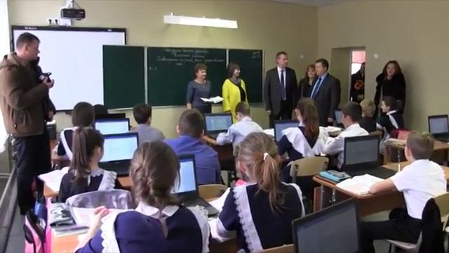 Милютинская школа после ремонта смотреть онлайн