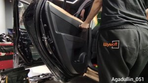 Renault Koleos. Как снять дверные обивки_ Как разобрать дверные карты_ Как снять дверные щит_