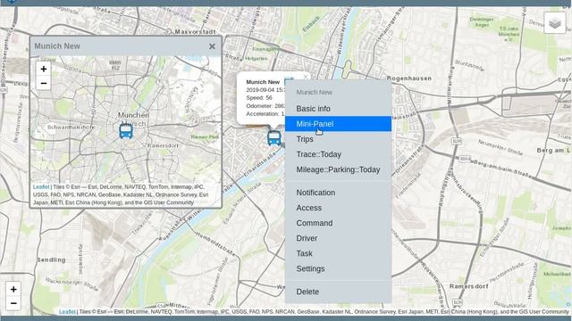 Menu in the tooltip for an object on the map смотреть онлайн