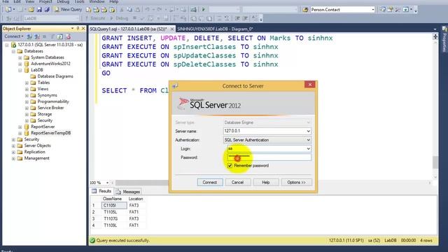 (java) JDBC connect to SQL Server смотреть онлайн