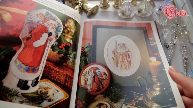 Обзор издания от А Leisure Arts Publication "The Charms of Christmas" / "Очарование Рождества" смотреть онлайн