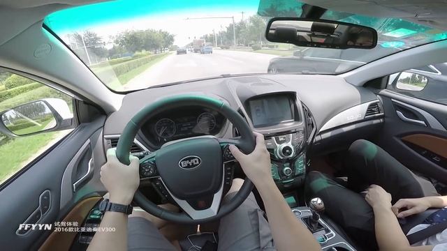 2016 BYD Qin EV300(Electric Car) POV Test Drive смотреть онлайн