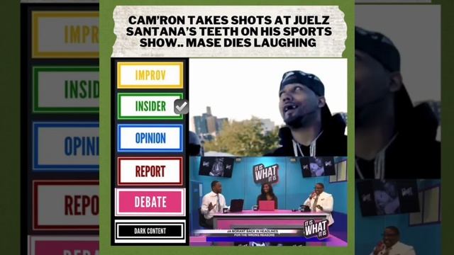 Cam and Mase go in on Juelz grill #itiswhatitis смотреть онлайн