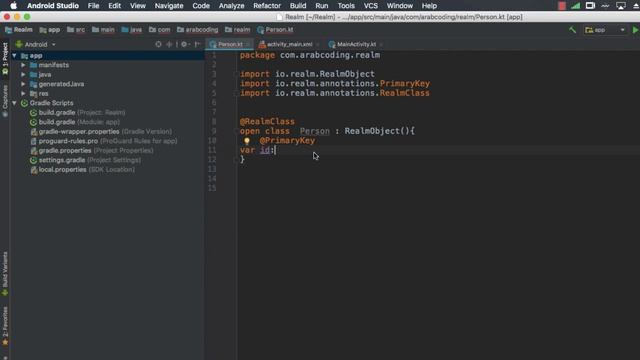 038 كيفية إنشاء الجداول وإدخال البيانات في قواعد البيانات ( Realm ) للآندرويد بلغة الكوتلن смотреть онлайн