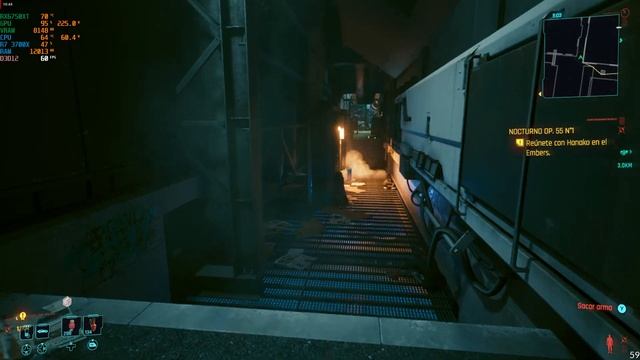 Cyberpunk 2077 RX 6750 XT 1080p Ray Tracing смотреть онлайн