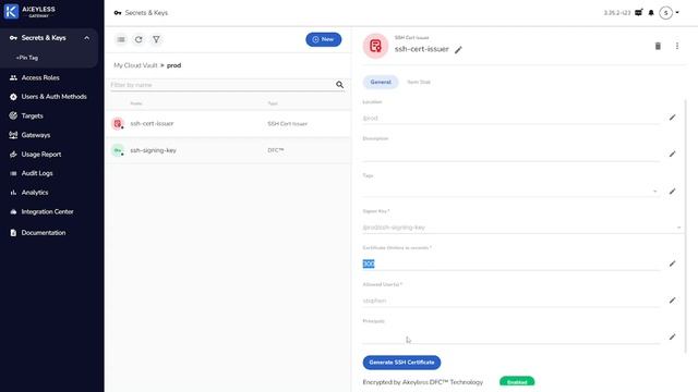 Demo CipherTrust Secrets Management SSH смотреть онлайн