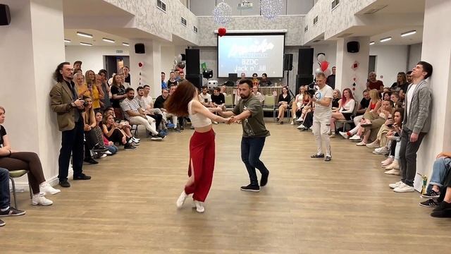 Vladislav Belov & Mariya Gorshevova. Intermediate JnJ. Brazuka Dance Festival 2023 | Zouk Dance смотреть онлайн