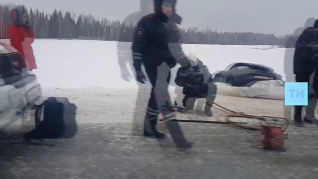 В Балтасинском районе лоб в лоб столкнулись две легковушки смотреть онлайн