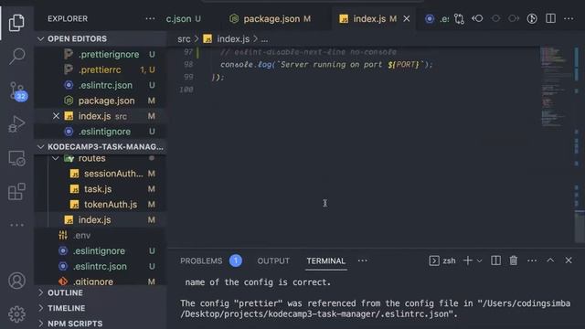 23. KodeCamp 3.0 Intermediate NodeJs - Enforcing Uniform Coding Style смотреть онлайн