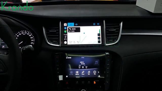 krando ai box wireless android For Infinite Mirror link Siri Voice Control multimedia carplay box смотреть онлайн