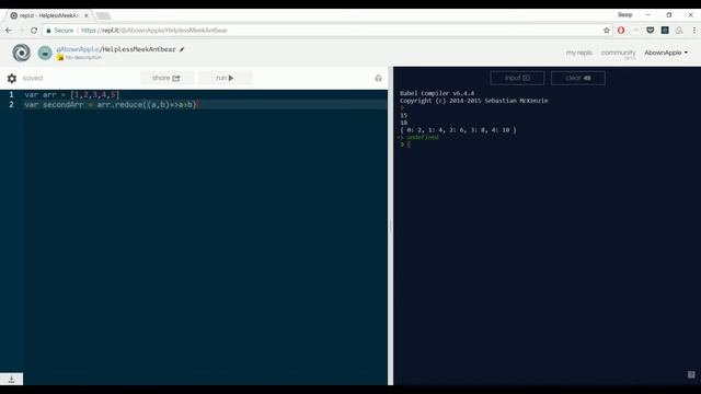 Javascript array reduce under 1 minute смотреть онлайн