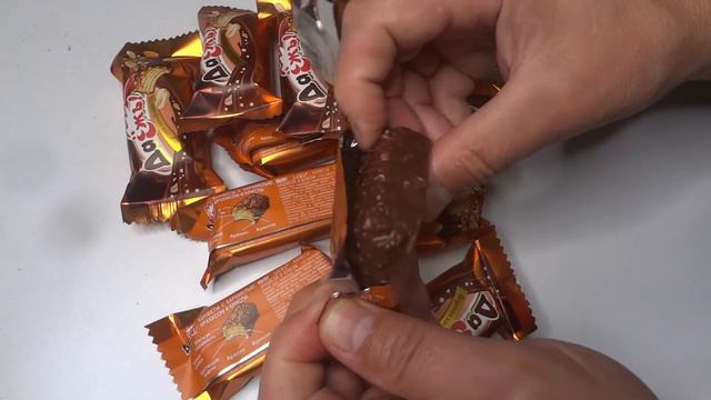Взял на пробу Конфеты ДаЁжь с Карамелью Арахисом и Криспи. Обзор покупки смотреть онлайн