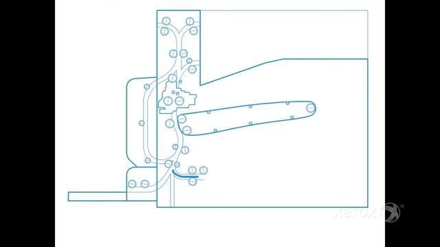 Xerox® VersaLink® B7025 30 35 MFP Paper Path Animation смотреть онлайн