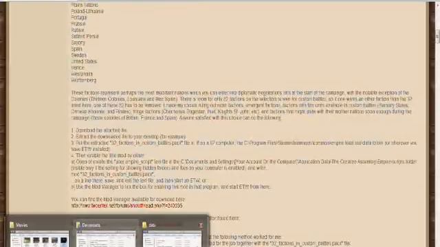 Empire Total War Tutorial: Custom battle 32 factions mod смотреть онлайн