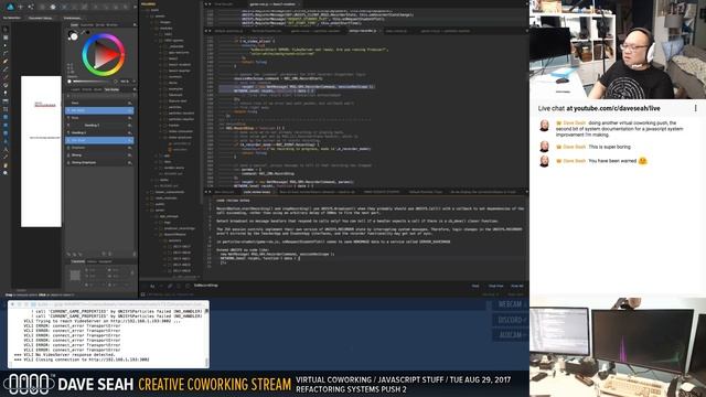 Virtual Coworking / Javascript Code Tracing 2nd Session / Aug 29, 2017 смотреть онлайн