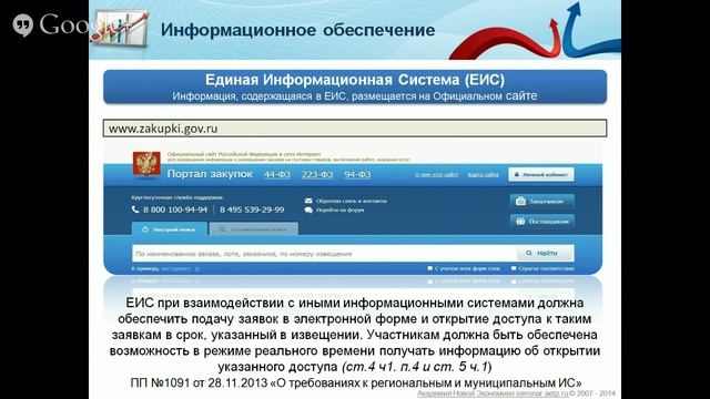 Вебинар по 44-ФЗ в 14:00 смотреть онлайн