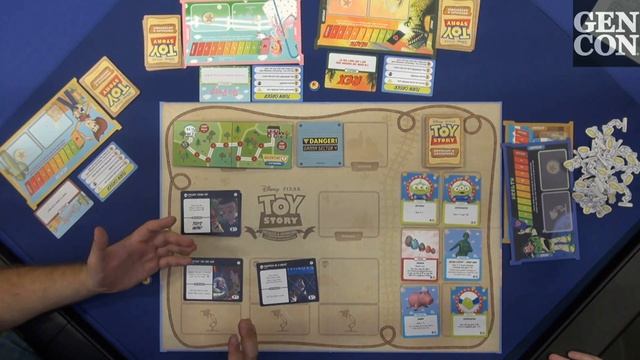 Toy Story: Obstacles & Adventures — game overview at Gen Con 2019 смотреть онлайн