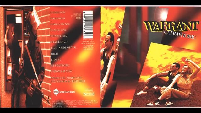 Warrant - Ultraphobic (Full Album)