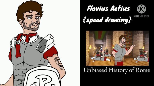 Unbiased History: Aetius Fanart [Speed drawing] смотреть онлайн