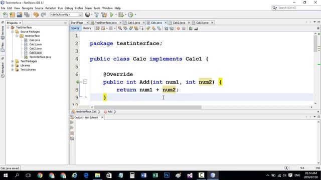 extends Interface In JAVA netbeans #176 смотреть онлайн