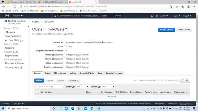 aws cli,docker installation and Forgate Configuration in AWS смотреть онлайн