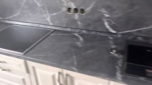 Установка металлической раковины в столешницу
