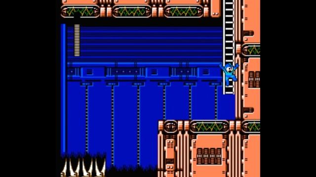 Dendy (Famicom,Nintendo,Nes) 8-bit MegaMan (RockMan) 4 part stage Bright Man