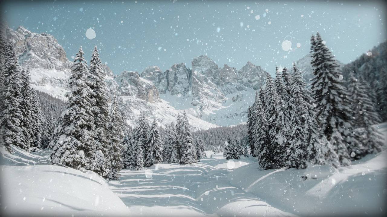 Снег кружится, летает, летает... смотреть онлайн