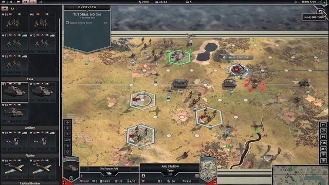 Panzer Commander 2: Tutorial 3: Introduction to Tactical Air Power (Turns 5-6) смотреть онлайн