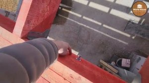 ДЕРЕВЯННОЕ ПЕРЕКРЫТИЕ в Доме Из Газобетона | Процесс Монтажа