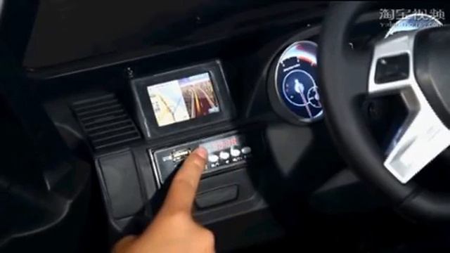 Детский электромобиль Mercedes Benz G65 (сборка)