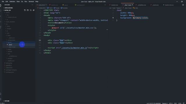 05 Understanding variables, import, use, with, !default, underscore, 7 in 1 Pattern смотреть онлайн