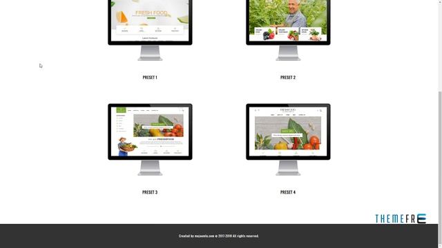 Fresh Food -“ Opencart Template for Organic Food/Fruit/Vegetables смотреть онлайн
